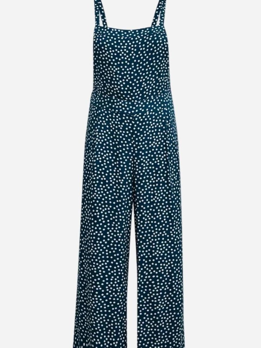 Torrid NWT Blue Crepe Polka Dot Wide Leg Jumper Size 3 / 3X